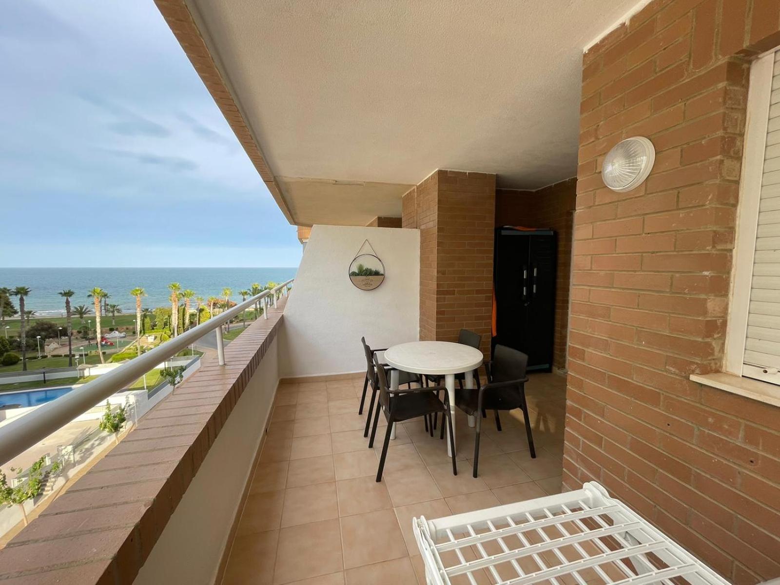 Costa Marina III - 1ª Linea De Playa Apartman El Borseral Kültér fotó